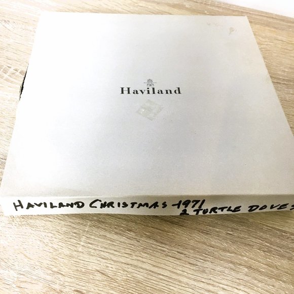 Haviland Limoges France 1971 Christmas Collector Plate Vintage - Picture 8 of 12